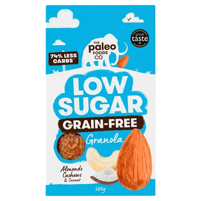 The Paleo Foods Co Low Sugar Grain-Free Granola   285g