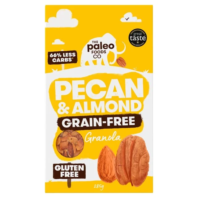 The Paleo Foods Co Pecan & Almond Grain-Free Granola   285g