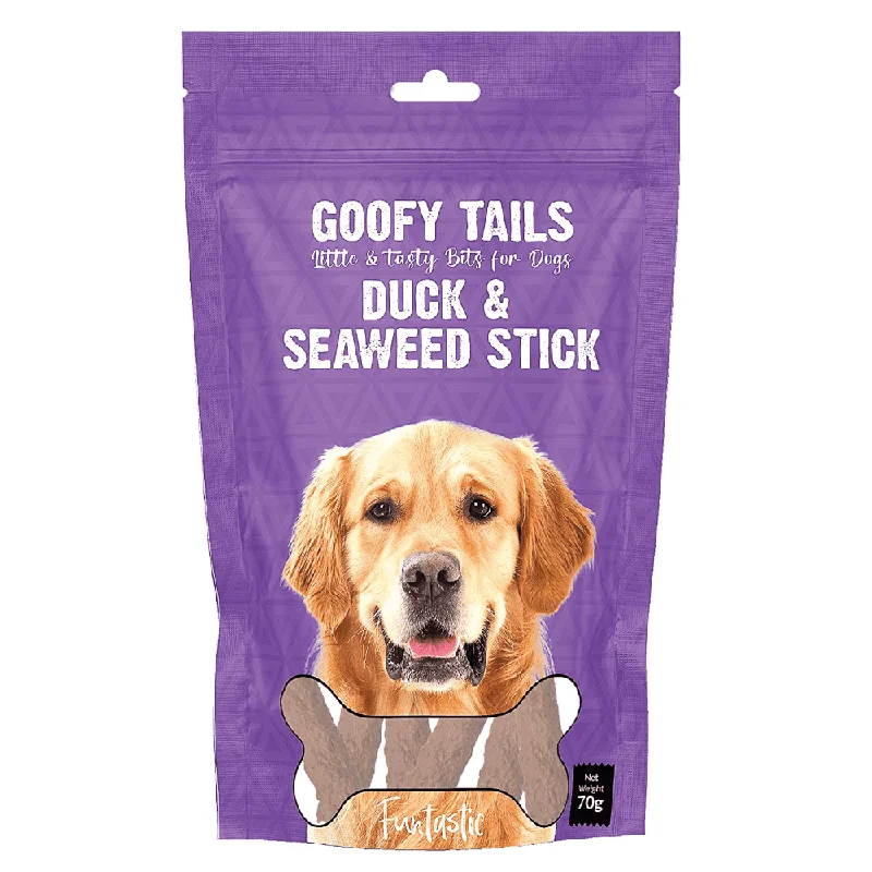 					Goofy Tails Duck & Seaweed Stick Dog Treats