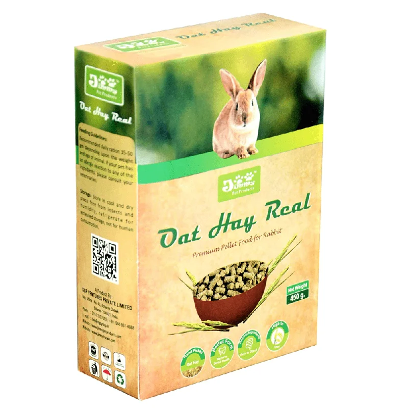 JiMMy Oat Hay Real High Fiber Pellet Rabbit Food